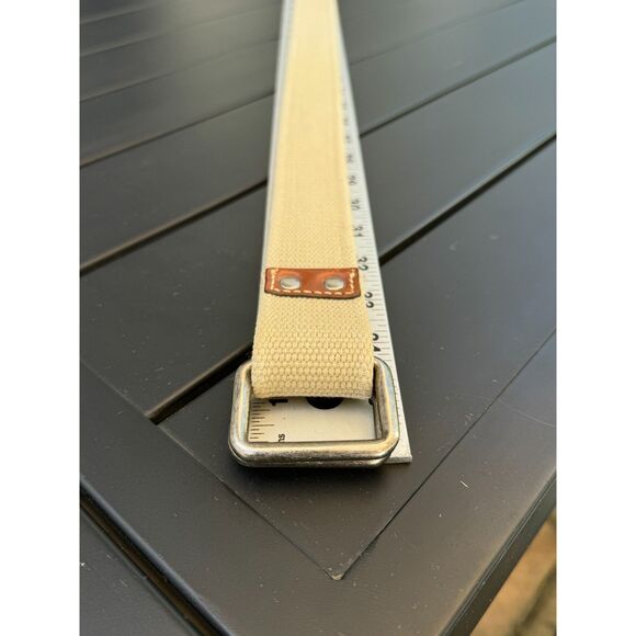 Amazon.com: Tommy Bahama Men Tommy Bahama Ecru 100% Cotton Braided Belt With Saddle Tan Trim Size XL